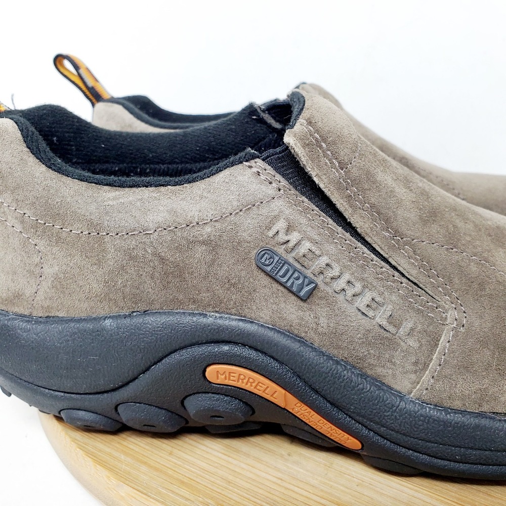 Merrell Jungle Moc Shoes Womens 7 Waterproof Suede Slip On Casual Mule Clog - Picture 14 of 15
